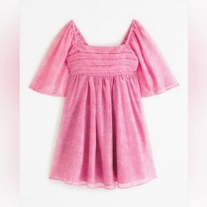 New Abercrombie & Fitch Emerson Poplin Sleeve Mini Dress Size Small